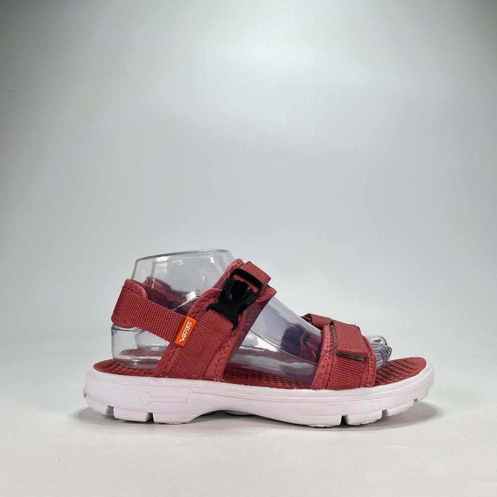 Vento Terracotta Red Athletic Strappy Outdoor Water Hiking Sandals Youth Size 6